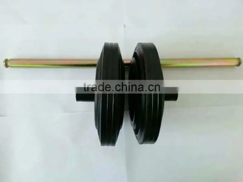 Cheap dust bin wheel sets with axle