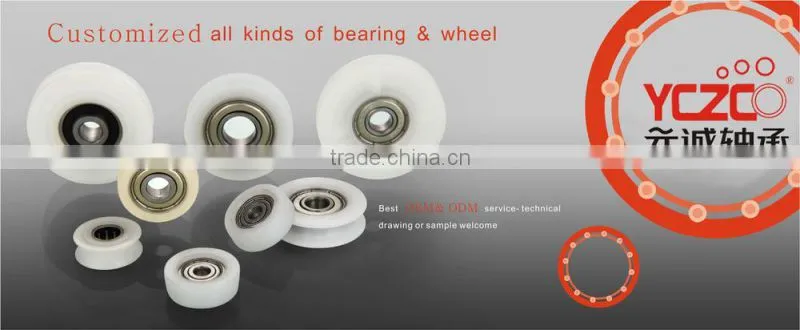 steel bearing roller for wooden sliding door roller