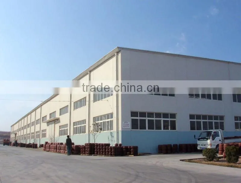 light design steel structure office with workshop