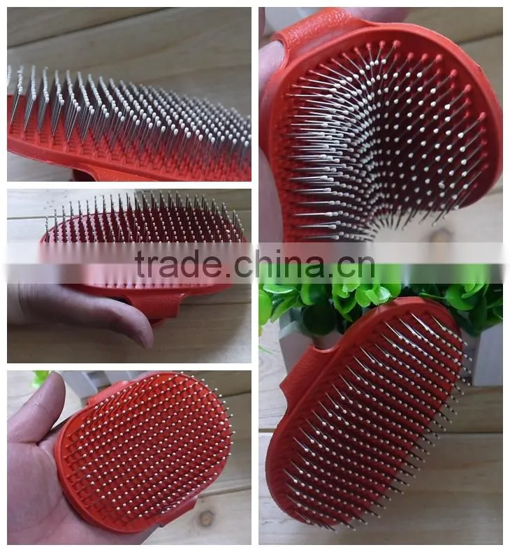 new design rubber dog comb