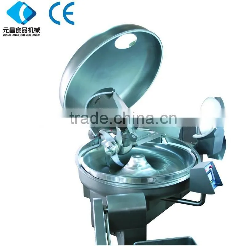 industrial vacuum meat bowl cutter for sausage with CE