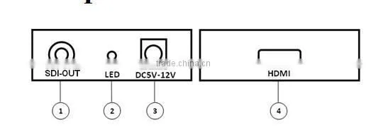 New Product MINI 3G HDMI to SDI Converter HDMI Converter