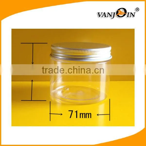 50ml/100ml/120ml/150ml/200ml/250ml Round PET Pharmaceutical Plastic Jar
