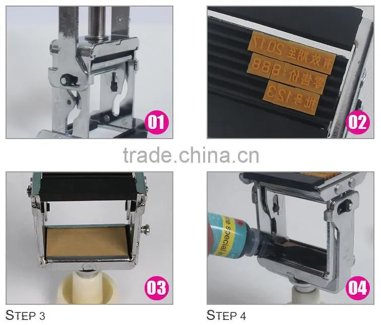 portable small manual code printer machine