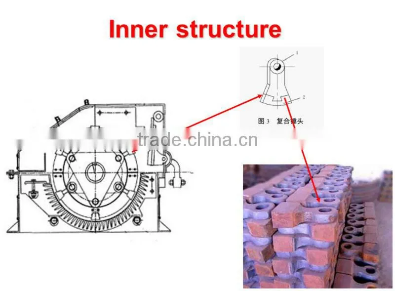 Industrial hammer crusher for construction waste crushing