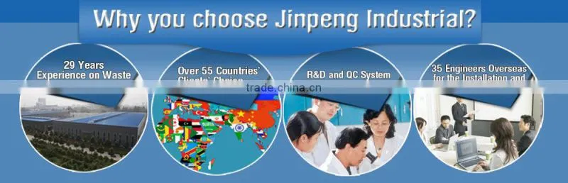 CE and ISO Waste Oil to Desel Distillation Plant from Shangqiu JINPENG