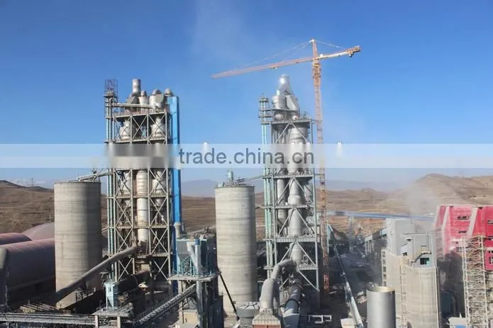 Cement production line, cement plant, cement producing equipment in cement factory construction project