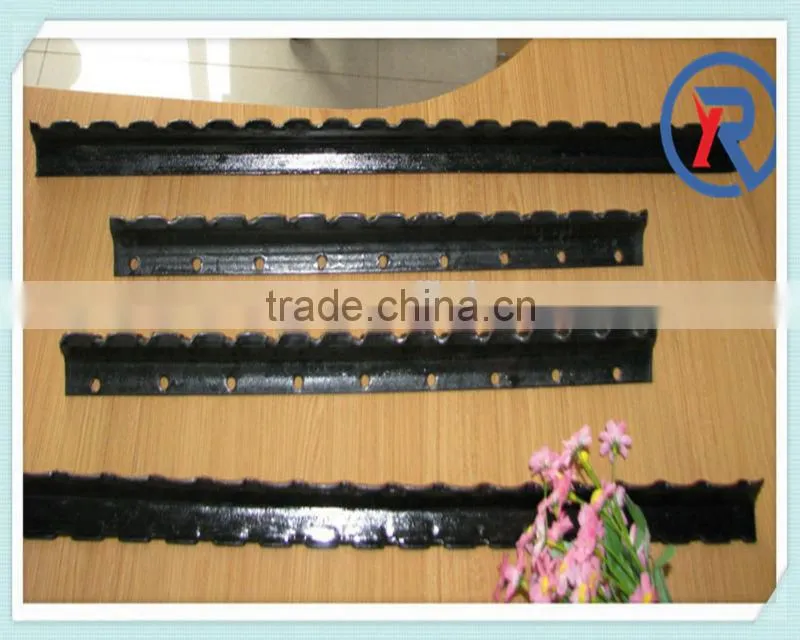 Y Star Picket fence post with black bitumen coated
