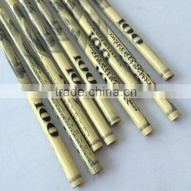 Custom wholesale cheap pencils eraser wooden standard pencils