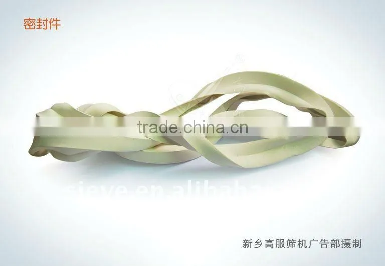 Vibrating screen-rubber gasket