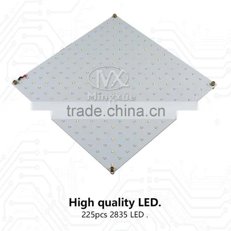 Factor Wholesale Plant Hydroponics 225 Chips 45W SMD Full Spectrum Panel LED Grow Light For Greenhouse Plant