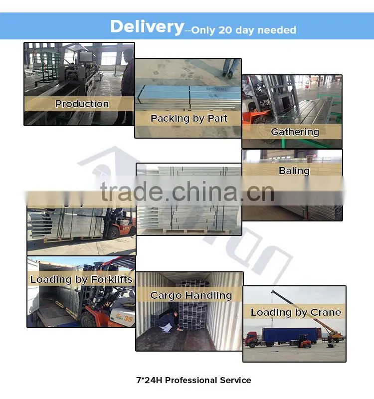 Galvanized Steel Framework for Building