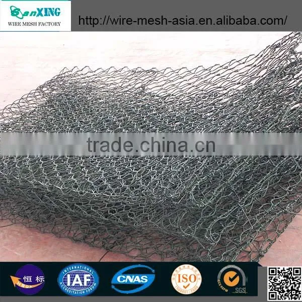 cheap black diamond hdpe extruded net gabion baskets hexagonal wire mesh