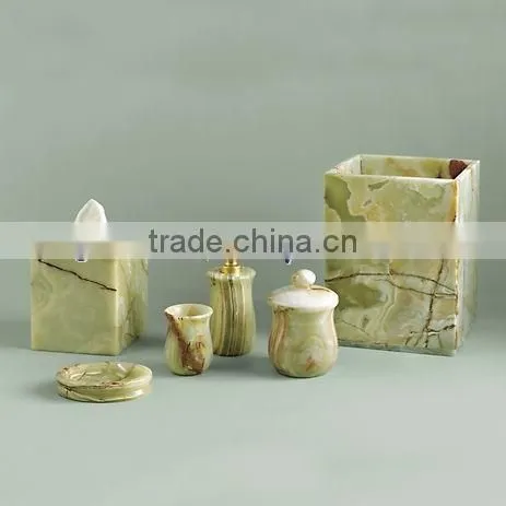 Wholesale EXPORT QUALITY MANUFACTURER AND EXPORTERS ONYX BATHROOM ACCESSORIES COLLECTION