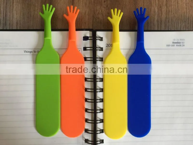 Dual standard bookmark,silicone bookmark,popular bookmark for kids