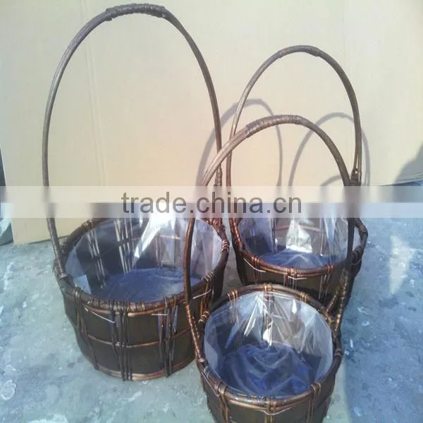 nice basket fruit packaging with handles