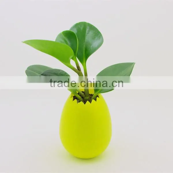 For 2015 promotional gift mini eggshell flower pot plastic injection mould parts