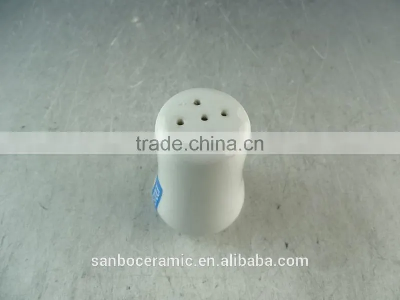 Cheap Wholesale white Ceramic Salt and Pepper Shaker