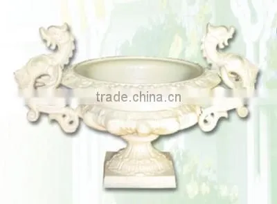 Trade Assurance Cast Iron Urn, Antique Vase, Antique Flower Pot