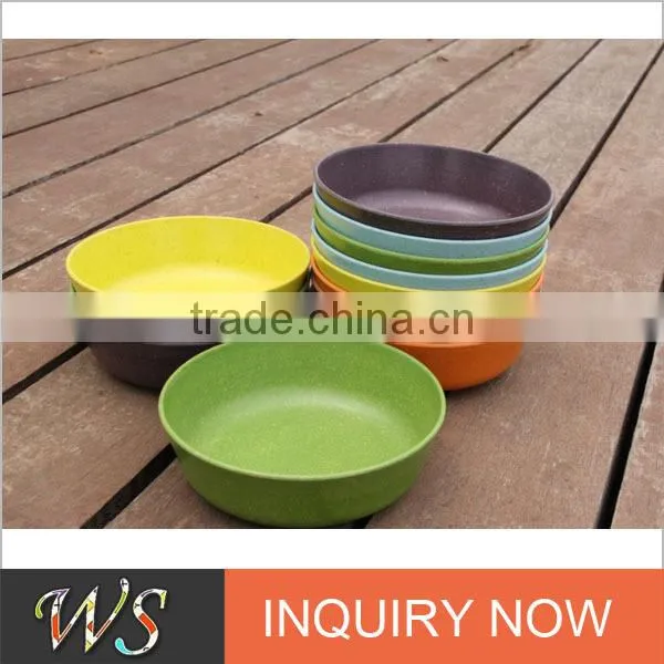 Eco-Friendly Biodegradable bamboo fiber tableware