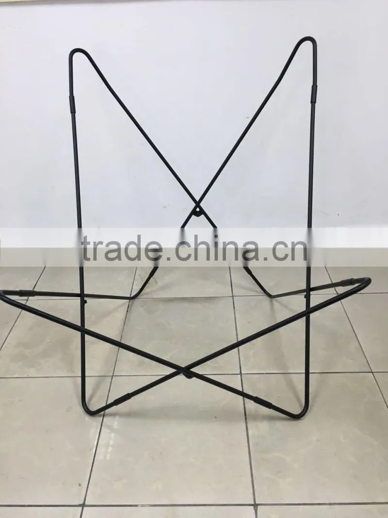 Confortable leisure Lounge butterfly chair frame for Living room furniture