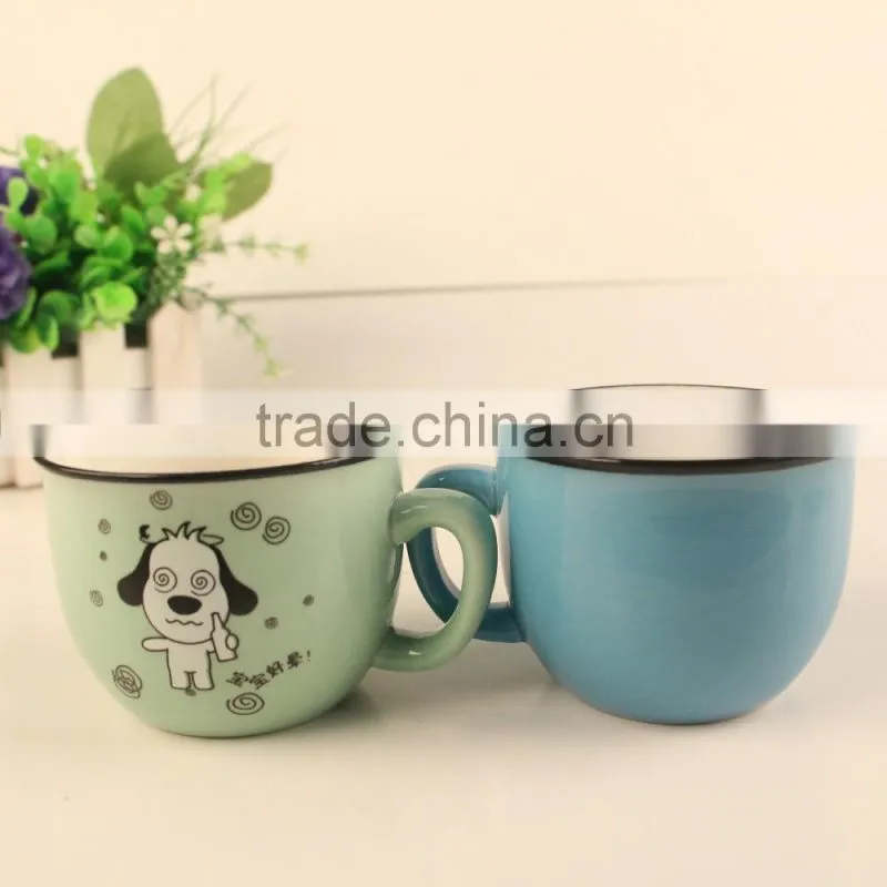 2017 new gift ceramic specialized coffee mug for new year