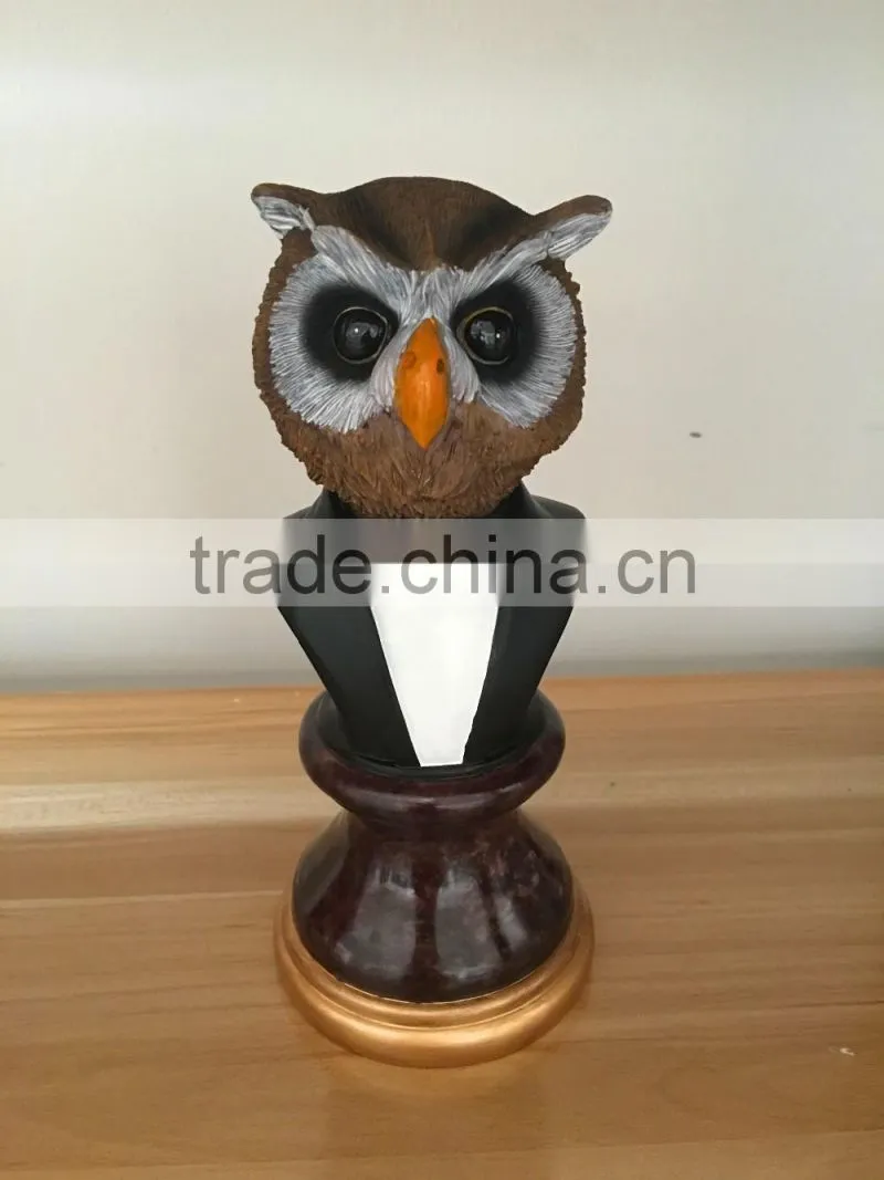 NEW design resin candlestick animal shape decorative wax Candle