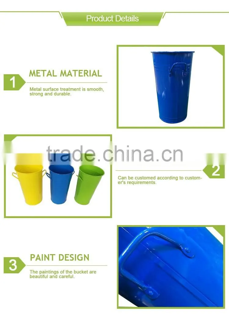 Wrought iron types of flower candle vase