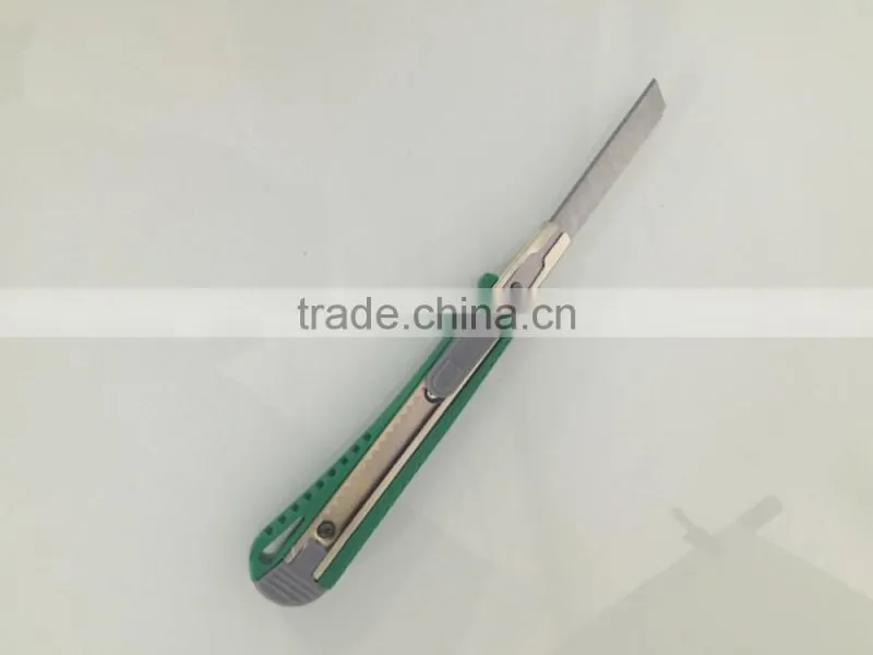 Berrylion Mini Stainless Steel Utility Knife Mini Size 135mm ABS Cover Utility Knife