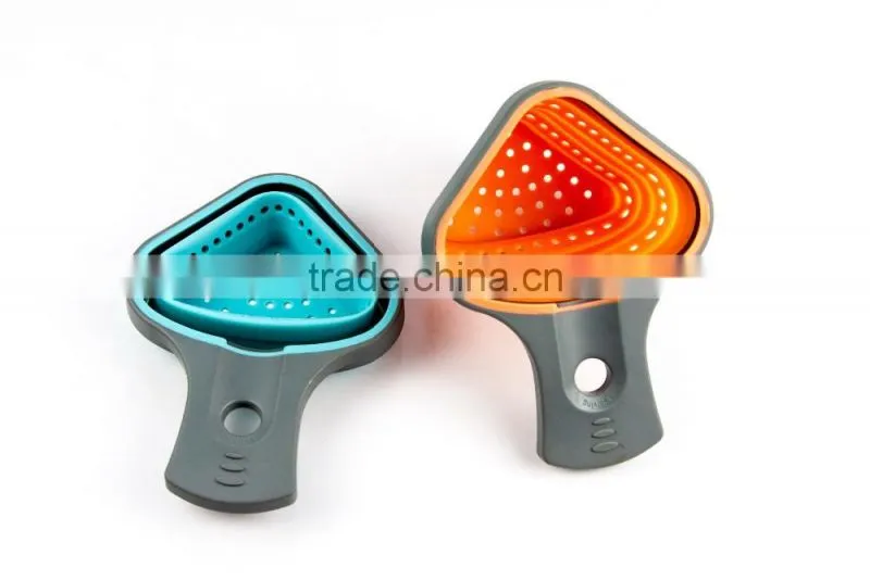 16093 SILICONE MEASURING CUPS SET CUP SPOON KITCHEN TOOL COLLAPSIBLE BAKING COOK