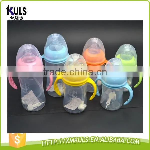 300ml 240ml 180ml Baby fooders plastic bottle pp feeding bottles baby product with handles