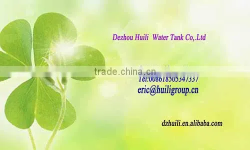 Convenient maintenance management /easy maintenance water storage tank