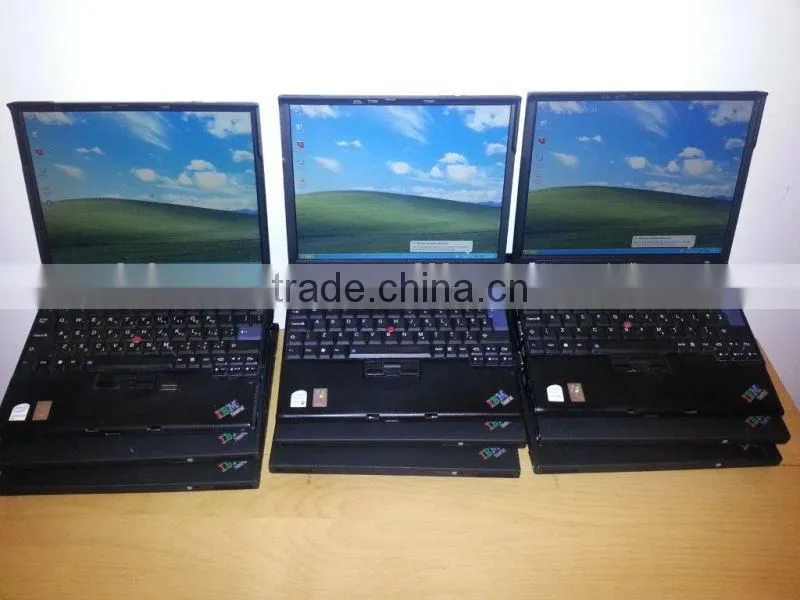 X60s Used cheap Notebook 1.66ghz Intel Dual Core Duo 1gb 80gb Ultralight Stock