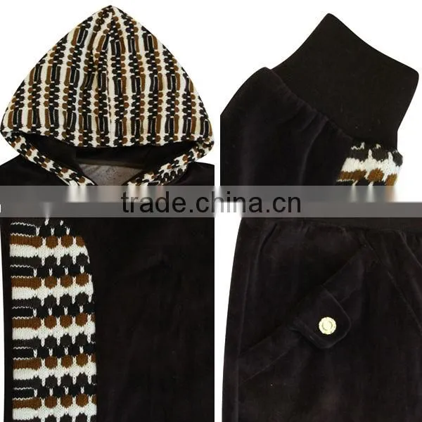 fashion wholesale winter nice woman brands sports latest design tracksuit
