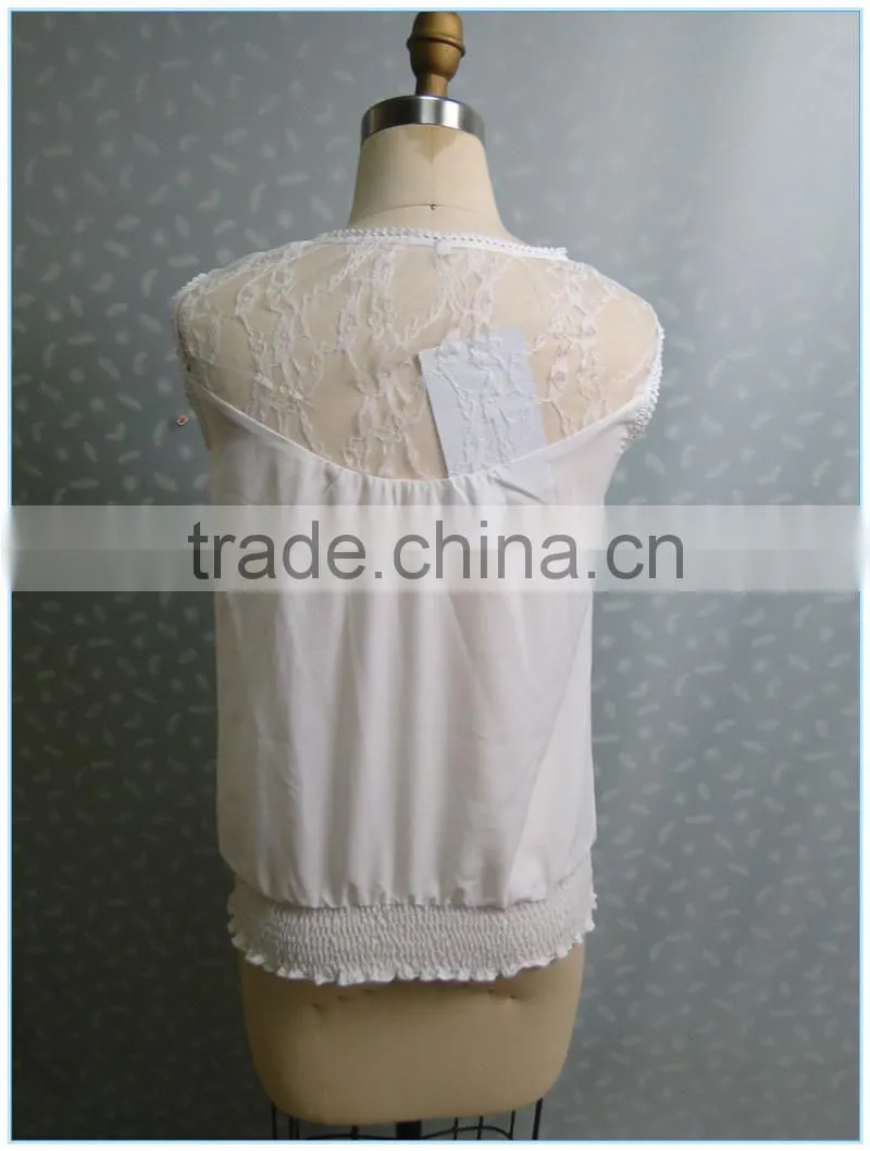 2015 Summer New Style Sky Blue Beautiful Women Vest