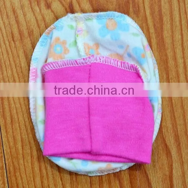 Pattened summer cotton baby girls' booties