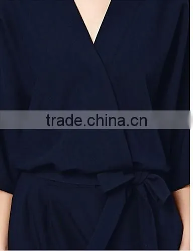 New Design Sexy V-neck Casual One-piece Jumpsuits For Sexy Ladies Formal Jumpsuits for women