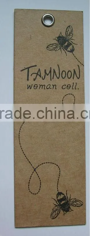 Customized hangtag for clothes