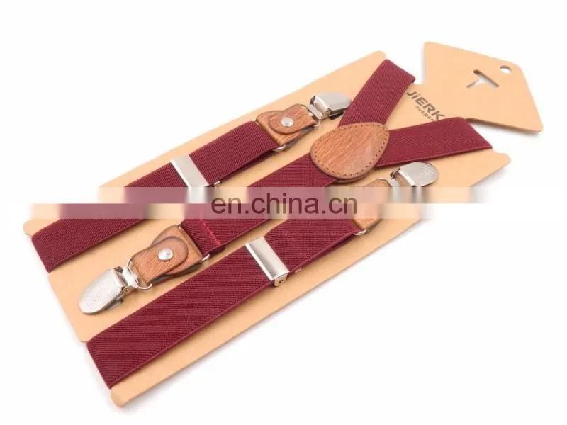wholesale cartoon cardboard packing kids suspenders baby suspender