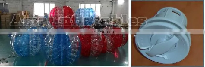 For kids,Teenager,Adults Color Dots Bubble Soccer Ball/Half Color Bubble Ball/Inflatable Bumper Ball
