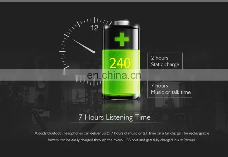 Wavefun X-Buds Lite wireless earbuds bluetooth 4.1 headphones CSR8635 chip IPX5 sweatproof 7hrs music time earphone with mic