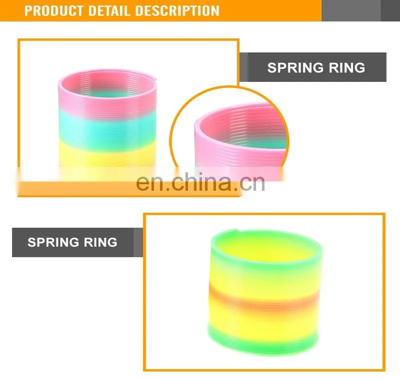 Sales Promotion Colorful Spring Ring