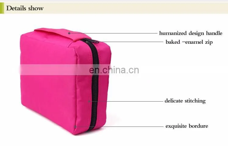 Multi-function hanging travel wash cosmetic toiletry bag