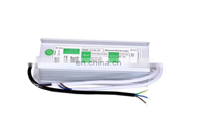 AC DC Single Output 12V 60W Waterproof LED Switching Power For Stage Lighting