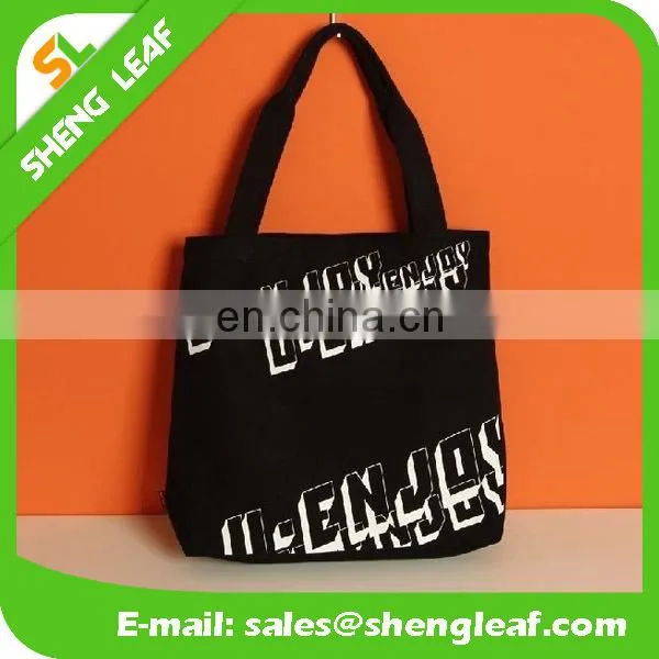 2017 Fashion cotton Canvas Tote Shopping bag