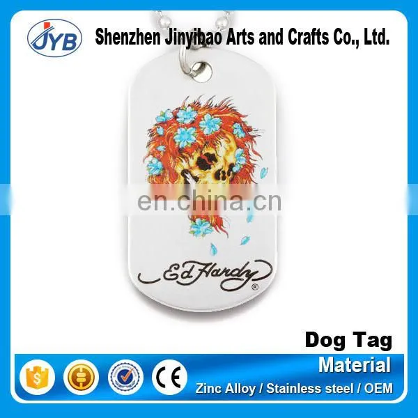 cheap blank custom plastic metal key dog tags