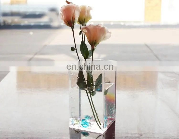 Customized unique acrylic candle holder