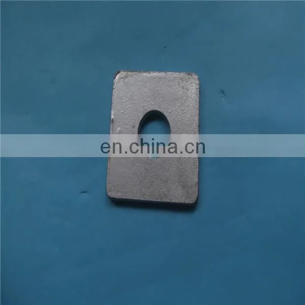 hot sale galvanized carbon steel Q235 Square bent Washers
