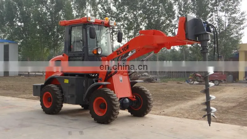 1000kg ZL10Fhydraulic mini wheel loader with CE