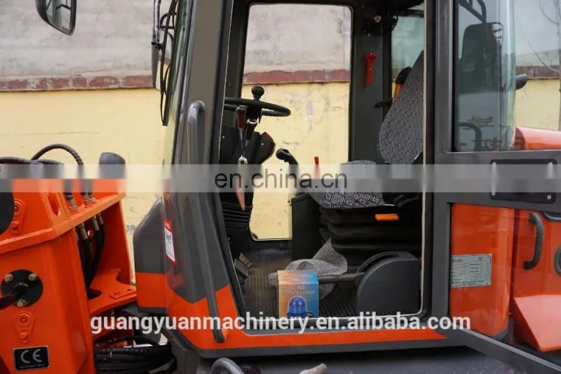 China hydraulic wheel loader ZL12F with Snow tires,min loader
